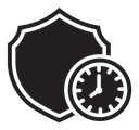 Long term protection icon
