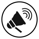 Loud speaker icon