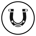 Lucky horseshoe icon