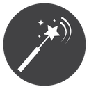Magic Black Filled icon