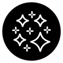 Magic stars icon