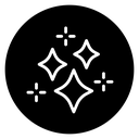 Magic stars icon