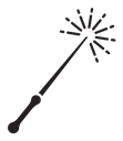 Magic wand icon