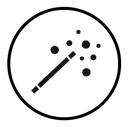 Magic wand icon