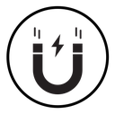 Magnet with power icon