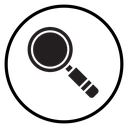 Magnifying glass icon