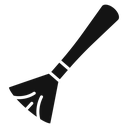 Makeup brush Black Filled icon