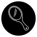 Makeup mirror icon