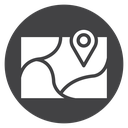 Map Location Marker Black Filled icon