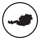 Map of Austria icon