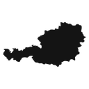 Map of Austria icon
