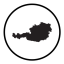 Map of Austria icon