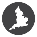 Map of england icon