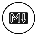 Markdown icon