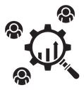Market research icon