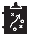 Marketing strategy icon