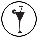 Martini glass icon