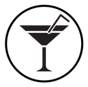 Martini glass icon