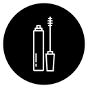 Mascara Set Black Filled icon