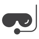 Mask snorkel icon