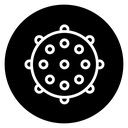 Massage ball icon