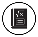 Maths book icon