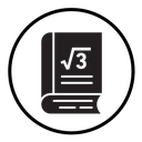 Maths book icon