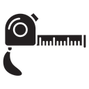 Measure tape icon