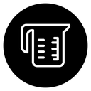 Measuring cup icon