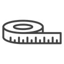 Measuring tape 3 icon