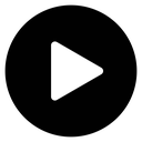 Media play button icon