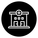 Medical center icon