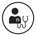 Medical check-up icon