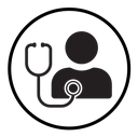Medical check-up icon