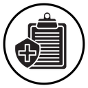 Medical insurance icon