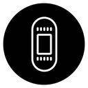 Medical patch icon