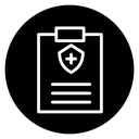 Medical record icon