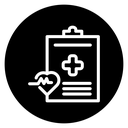 Medical report icon