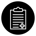 Medical report icon