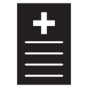 Medical report icon