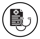 Medical report icon