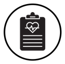 Medical report icon