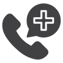Medical support icon