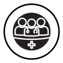 Medical team icon