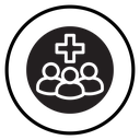 Medical team icon