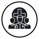 Medical team icon