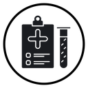 Medical test icon
