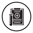 Medical test icon