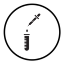 Medical test icon