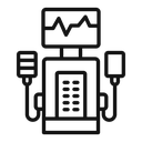 Medical ventilator icon